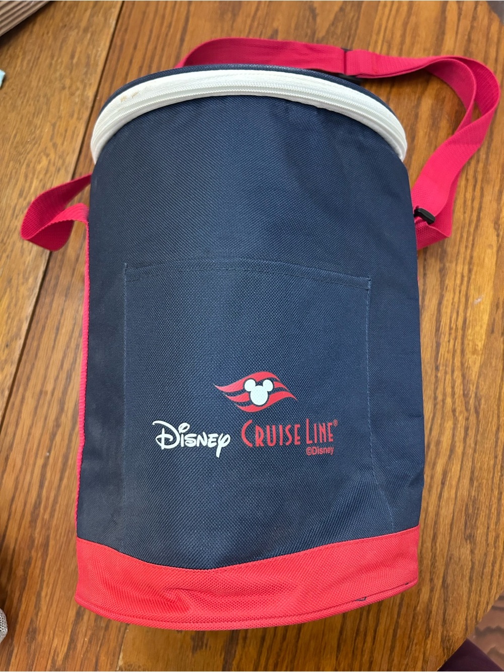 Disney Navy and Red Cruise Line Insulated Cooler